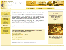 Tablet Screenshot of brave-cargo.com